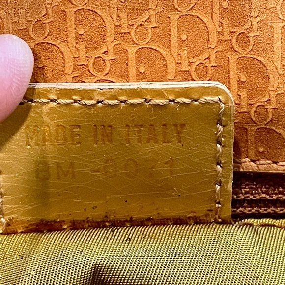 Christian Dior John Galliano Vintage 2001 Belt Bag, gold/orangey tan, GUC - Picture 16 of 16